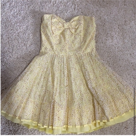 Jones & Jones Strapless Dress UK 10 US 6 - Picture 5 of 8
